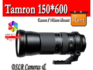 Lens Rent 150 600 Canon Nikon Tamron in Kadana