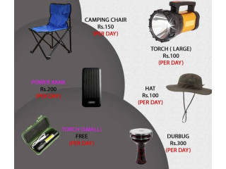 CAMPING TENTS & CAMPING EQUIPMENTS FOR RENT in Kalutara