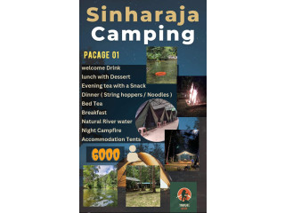 Great camping experiences in Sinharaja Rainforest