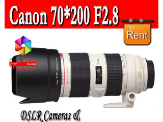 Canon 70 200 DSLR Camera Lens For Rent ONLY