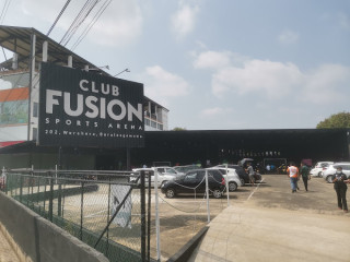 Club Fusion Indoor Futsal and Cricket Stadium in Boralosgamuwa