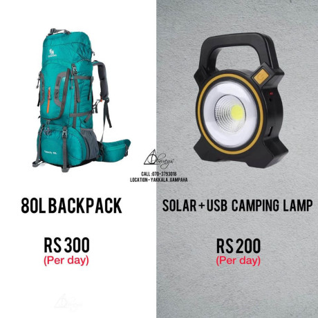 sleeping-bags-and-other-equipments-for-rent-in-gampaha-big-1