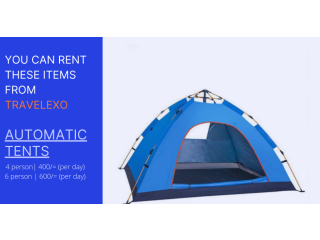 TRAVELEXO Camping Tents for Rent Service