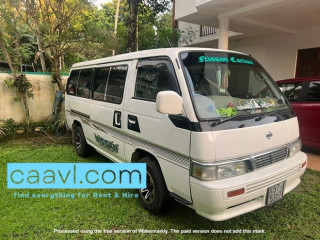 Nissan Caravan for rent in Kiribathgoda - Rent A Car