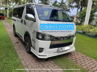 KDH flatroof van for Rent in Ragama - Rent A Car