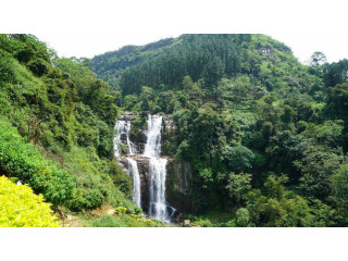 Ramboda Falls: A Majestic Waterfall in Sri Lanka’s Hill Country