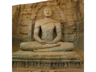 Uththararamaya (Gal Vihara), A Historic Buddhist Rock Temple in Polonnaruwa