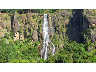 Bambarakanda Falls: Sri Lanka’s Majestic Waterfall