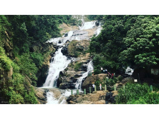 Ravana Falls, A Majestic Waterfall in Sri Lanka