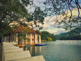 Kandy Lake: A Serene Gem Next to the Temple of the Tooth in Sri Lanka