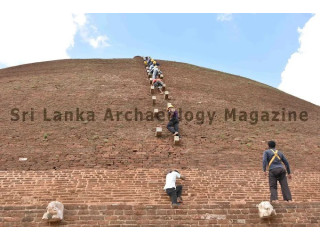 Square Stupa at Abhayagiri Monastery: An Architectural Marvel of Ancient Sri Lanka