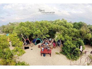 Battalangunduwa Beach Camping - Ultimate Coastal Escape! 🌊🌴🐚