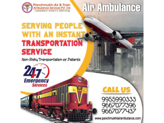 For Hi-tech Medical Amenity, Utilise Air Ambulance from Chennai by Panchmukhi