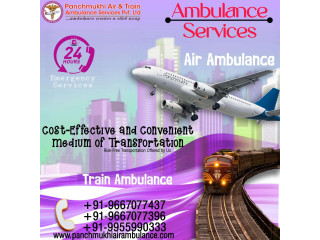 With Life-saving Medical Setup, Hire an Air Ambulance from Kolkata by Panchmukhi