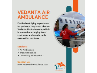 Take the Quickest Air Ambulance with a Full Medical System from Kolkata