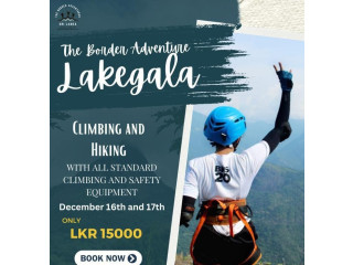 LAKEGALA CLIMBING AND HIKING EXPERIENCE IN KANDY